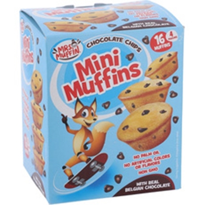 Picture of MRS MUFFINS MINI MUFFINS CHOCOLATE 188GR